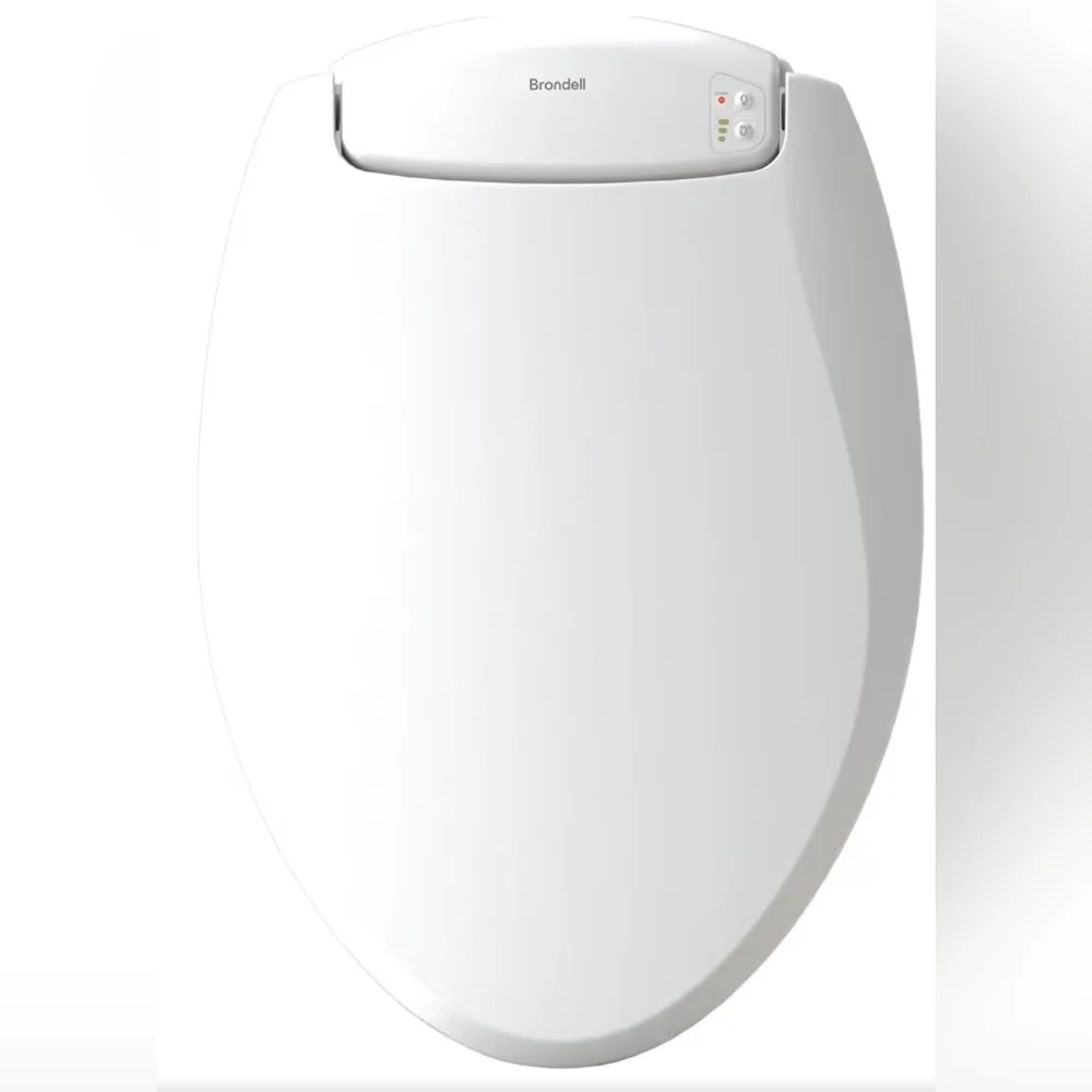 Brondell L60-RW LumaWarm Heated Toilet Seat with Night Light, Round Seat - Picture 1 of 11